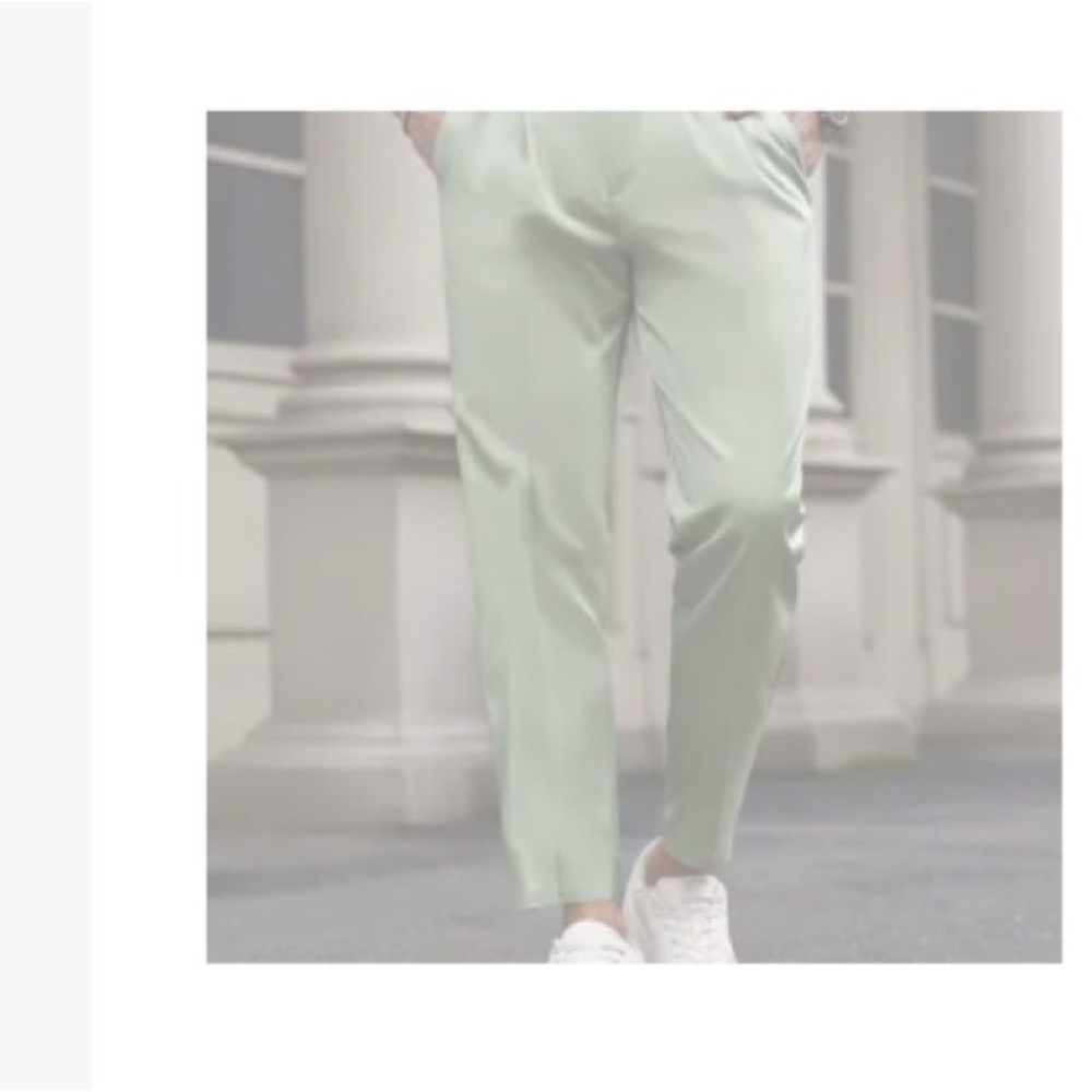 New in Bag Match Green Dress Trousers / Pants Size 32